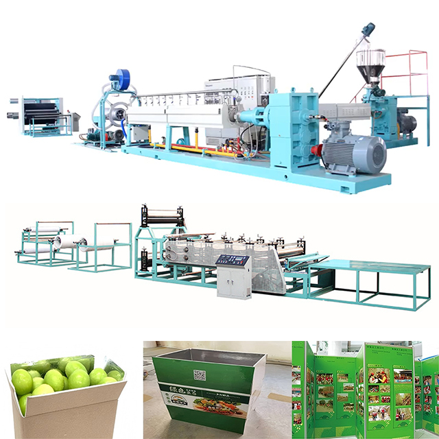 CO2 Multi-component PSP Foam Insulation Box, Preservation Box, Advertising (KT) Board Production Line