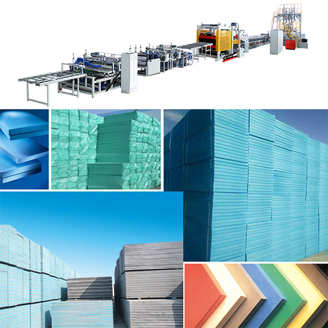 Environmentally Friendly Fluoride-free CO2 Foam XPS Extrusion Insulation Sheet Production Line (flagship Model)