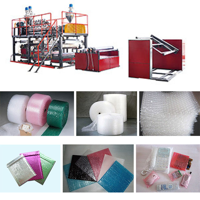 PE Seven-layer Composite Air Cushion Film Equipment