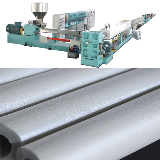 XPS Foam Insulation Pipe Production Line