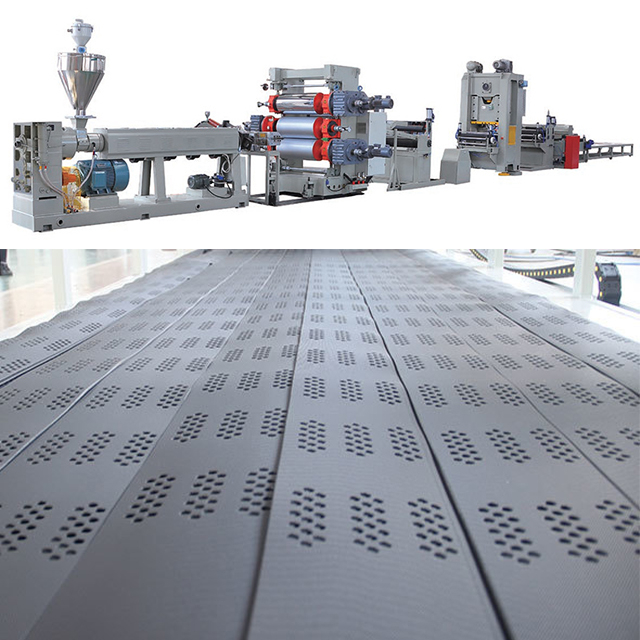 PP/PE Plastic Geocell Production Line