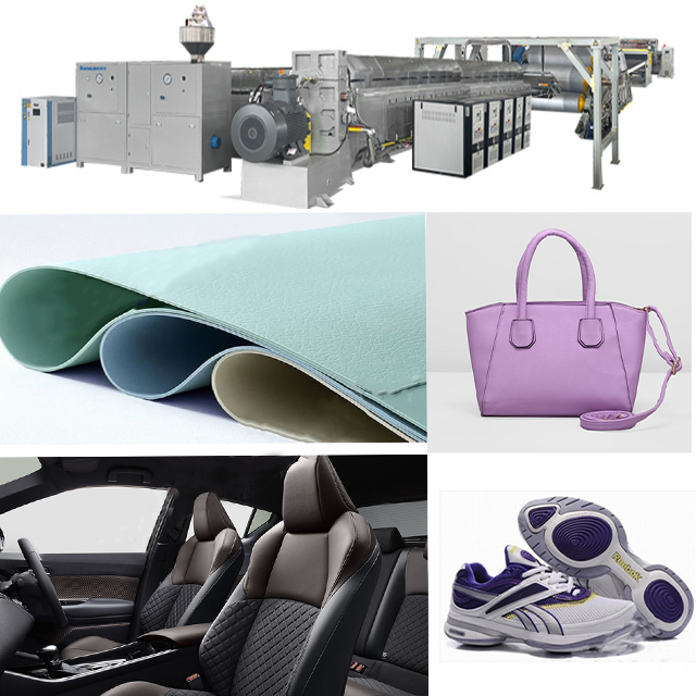 TPU Supercritical CO2 Foaming Extrusion Sheet Production Line