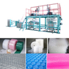 PE two-layer to five-layer composite air cushion film equipment