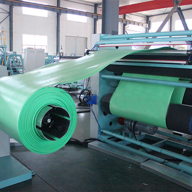 PLA polylactic acid fully degradable foamed sheet production line