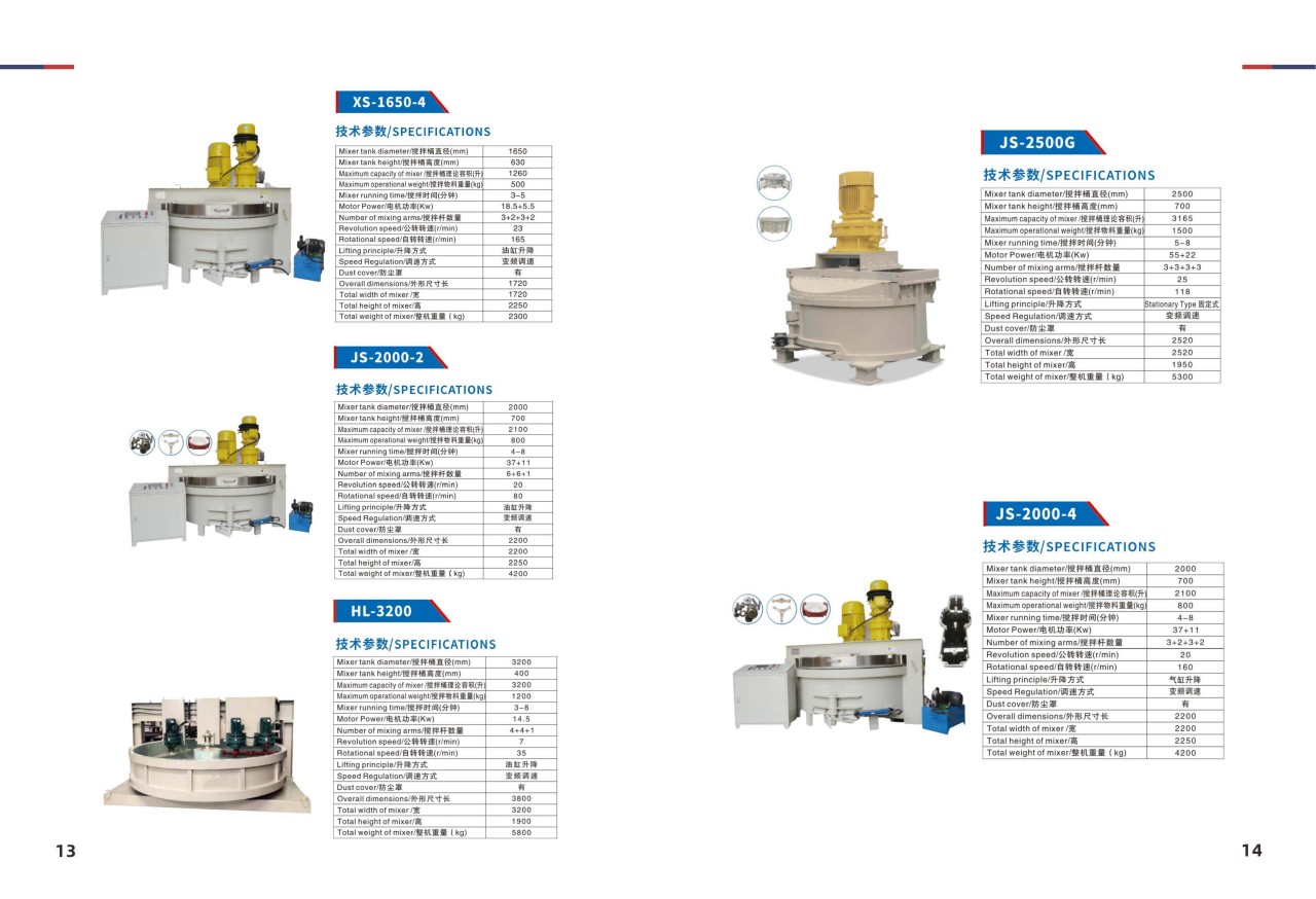 Artificial quartz and terrazzo tile machine brochure Hongfa group since 1990_09