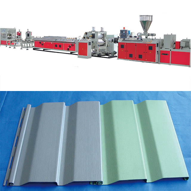 PVC exterior wall decorative hanging panel production line