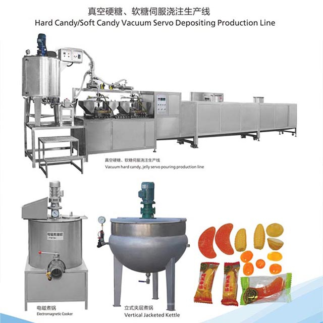 Hard Candy And Soft Candy Processing Machine