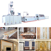 PVC imitation marble (stone plastic) decorative line production line