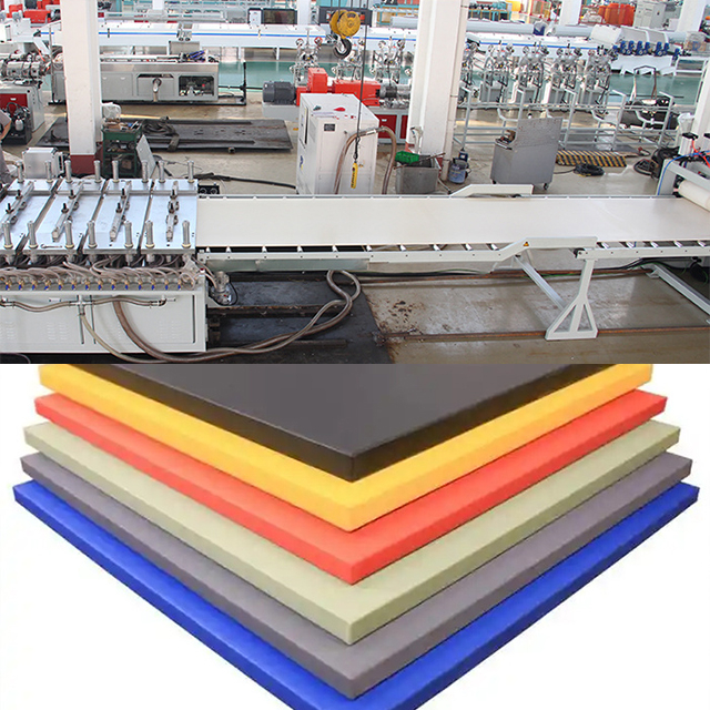 PP/PE/ABS/PVC thick plate production line