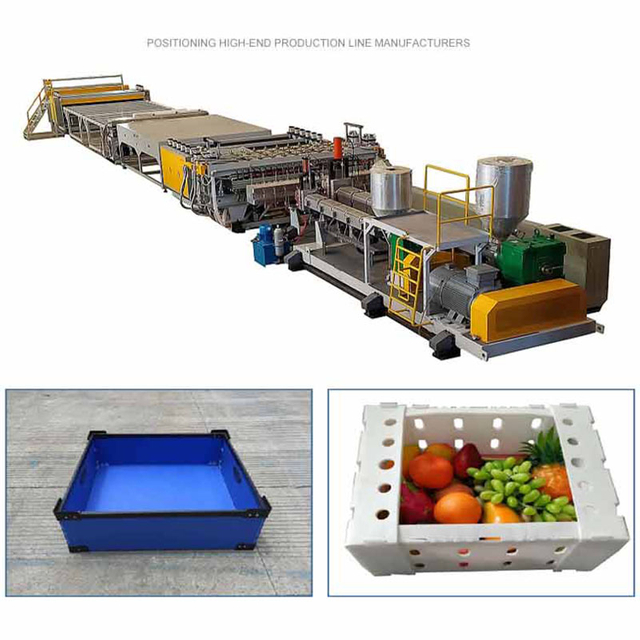 PP/PE/PC Hollow Sheet Extrusion Production Line