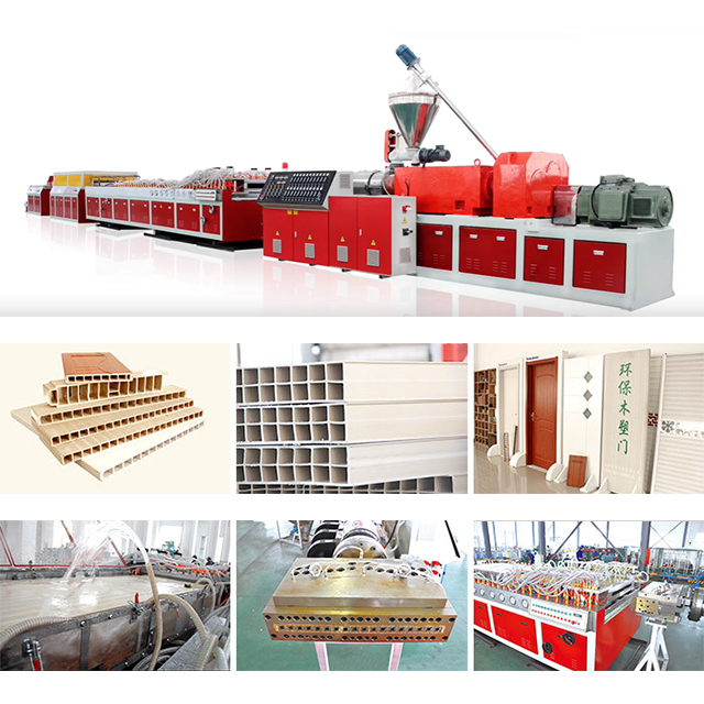 PVC Wood-plastic Composite Door Panel Production Line