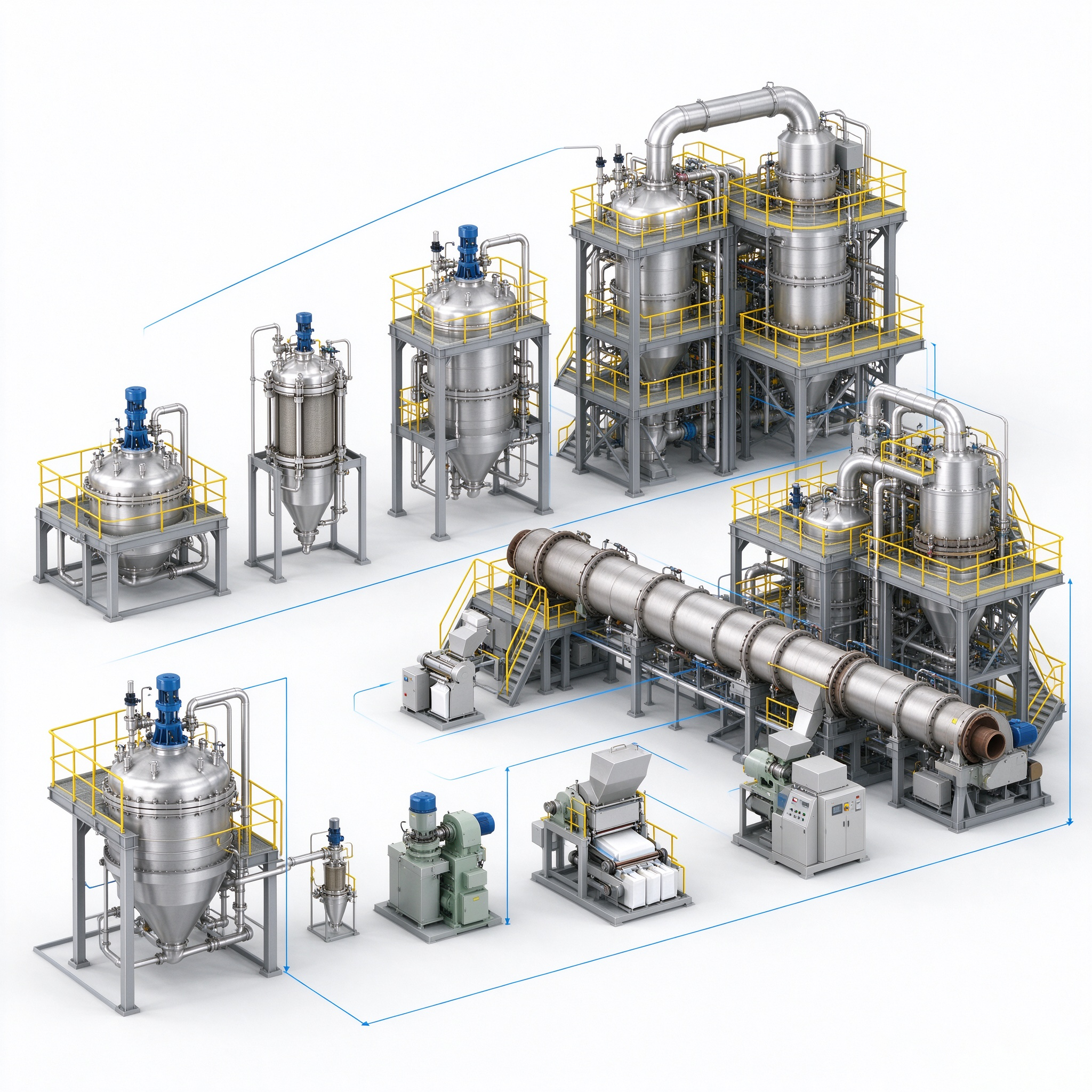 Titanium dioxide production line