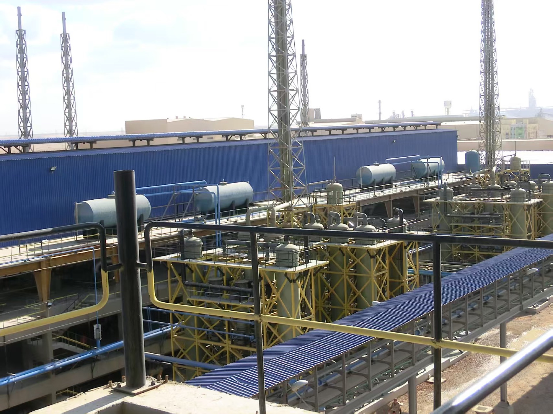 Egypt soda ash production line plant overview