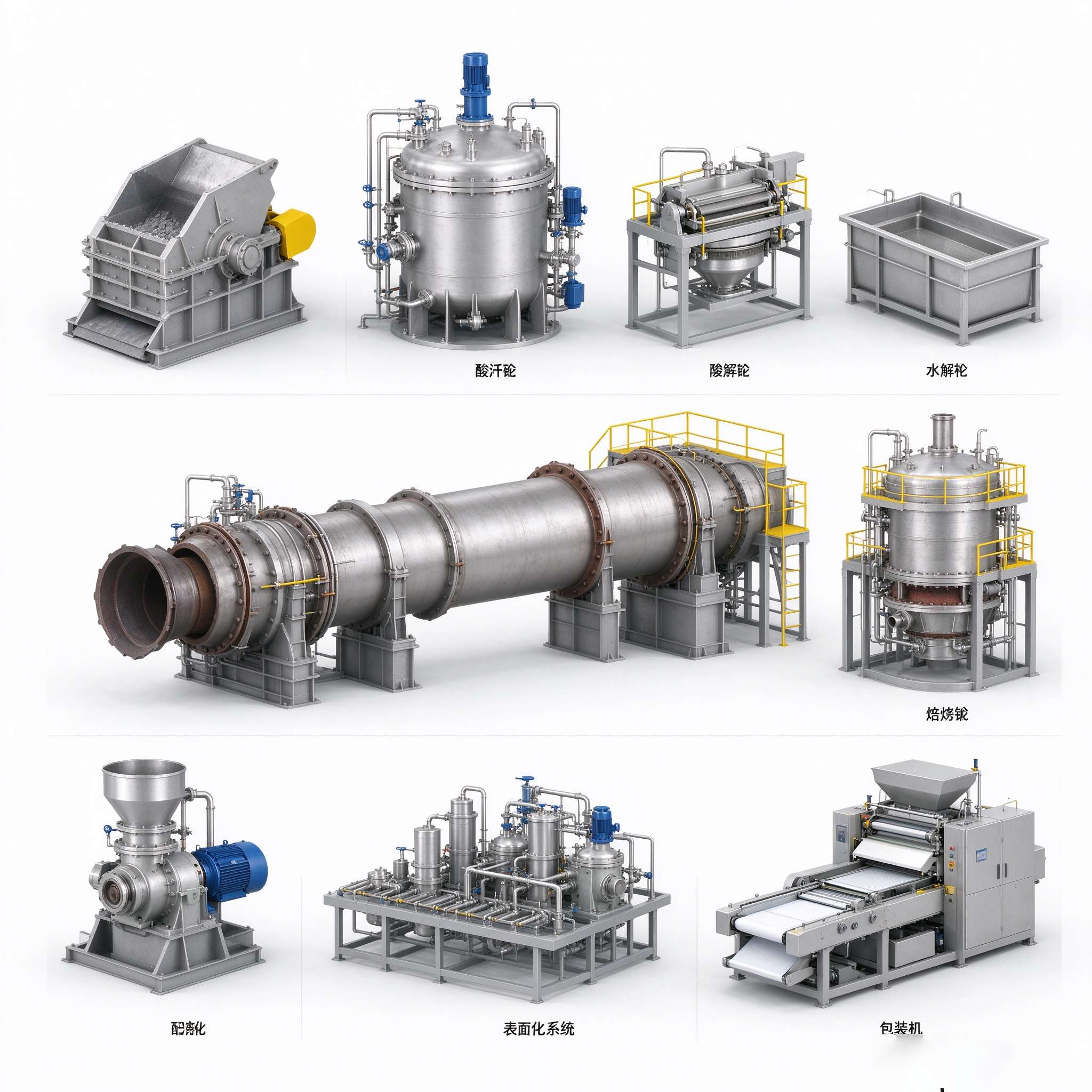 Titanium dioxide production line